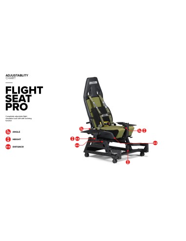 Cockpit Flight Seat Pro Boeing Military Edition - Imagen 6