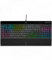 Teclado Gaming | Corsair K55 RGB PRO XT teclado USB QWERTY Español | Color Negro