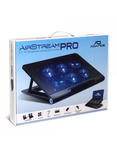 Base de Refrigeración Portátil Airstream PRO 6X80mm | Potencia y Silencio - Imagen 7