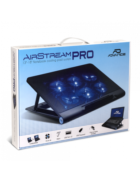 Base de Refrigeración Portátil Airstream PRO 6X80mm | Potencia y Silencio - Imagen 7