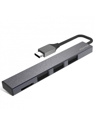 Hub XPAND SMART|3USB 2.0-SD SDHC SDXC - USB-C Cable - Imagen 2