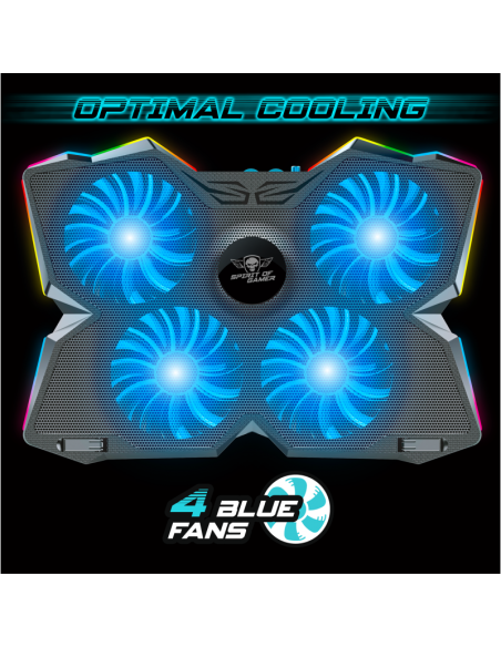 Base Refrigeración 17"  AIRBLADE 500RGB - Imagen 2