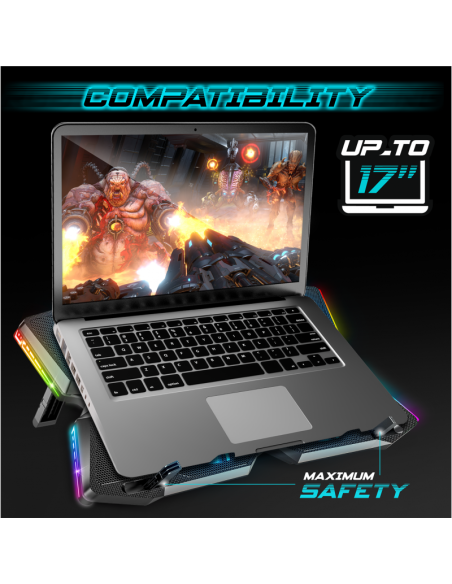 Base Refrigeración 17"  AIRBLADE 500RGB - Imagen 5