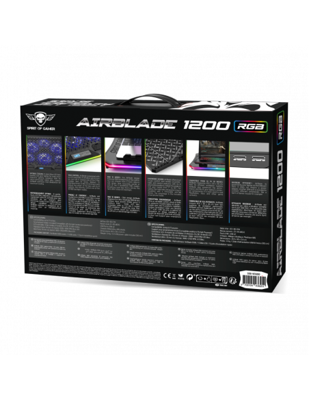 Base Refrigeración 17"  AIRBLADE 1200RGB - Imagen 13