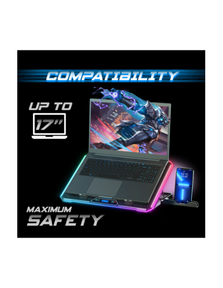 Base Refrigeración 18"  AIRBLADE 1300 RGB - Imagen 10