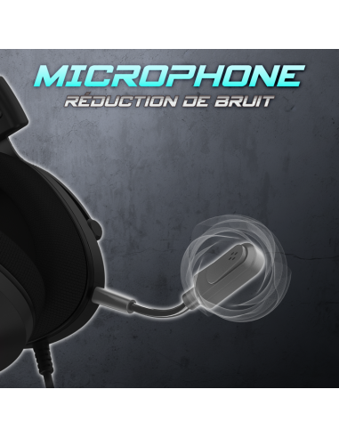 Headset con cable  RGB ELITE-H40 BK - Imagen 5