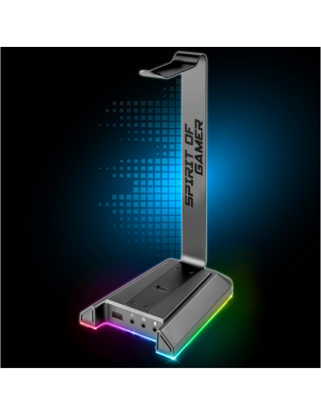 Suporte Headset RGB Sentinel 7.1 SOG-STD5 - Imagen 2