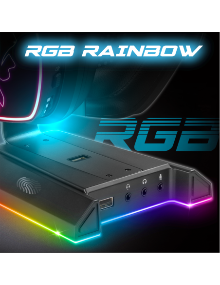 Suporte Headset RGB Sentinel 7.1 SOG-STD5 - Imagen 5