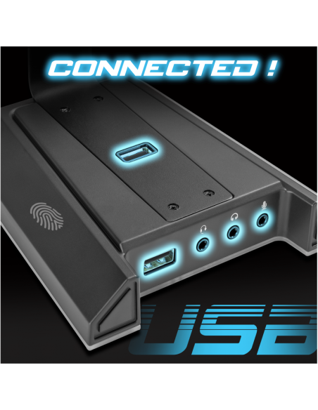 Suporte Headset RGB Sentinel 7.1 SOG-STD5 - Imagen 7