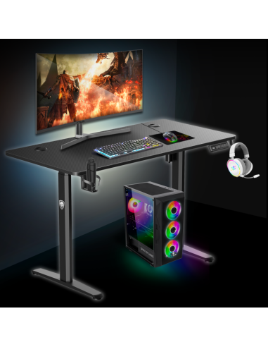 Mesa Gaming Motorizada Headquarter 700 | Diseño Compacto y Ergonomía - Imagen 10