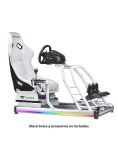 ▷ GR500 Cockpit Premium White – Con asiento ajustable y acabado blanco - Imagen 2