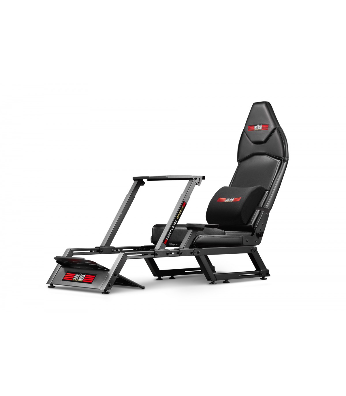 Simulador de manejo modelo con asiento de carreras real de GTR, simulador  de conducción con soporte de palanca de cambios y soporte de monitor triple