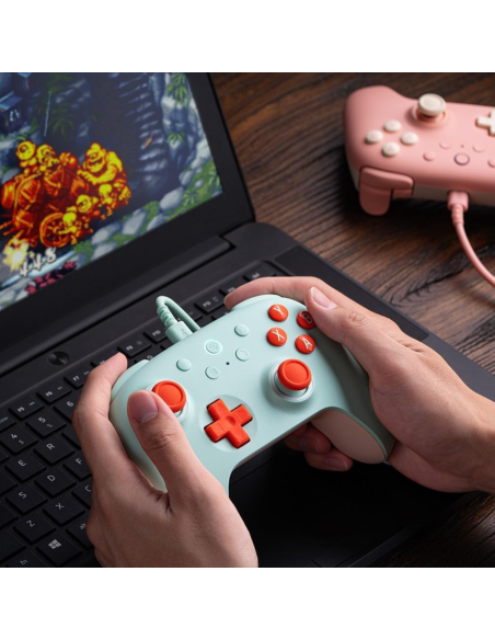 8BitDo Ultimate 2C - Mando con cable Hall Effect para Windows y Android - Imagen 4