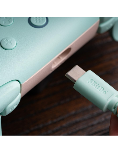 8BitDo Ultimate 2C - Mando con cable Hall Effect para Windows y Android - Imagen 6