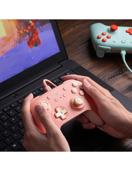 8BitDo Ultimate 2C - Mando con cable Hall Effect para Windows y Android - Imagen 5
