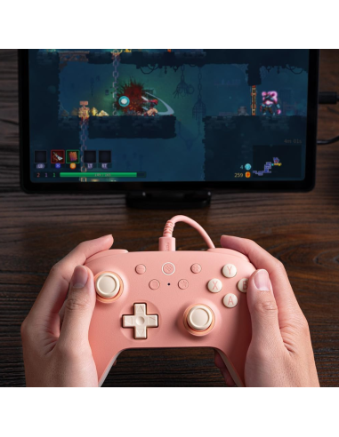 8BitDo Ultimate 2C - Mando con cable Hall Effect para Windows y Android - Imagen 6