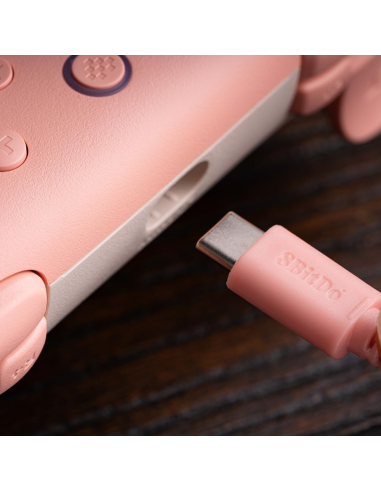 8BitDo Ultimate 2C - Mando con cable Hall Effect para Windows y Android - Imagen 7