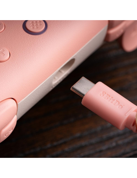 8BitDo Ultimate 2C - Mando con cable Hall Effect para Windows y Android - Imagen 7