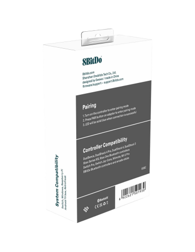 8BitDo Wireless Adapter 2 - Adaptador USB para mandos Bluetooth - Imagen 4