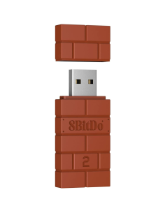 8BitDo Wireless Adapter 2 - Adaptador USB para mandos Bluetooth - Imagen 1