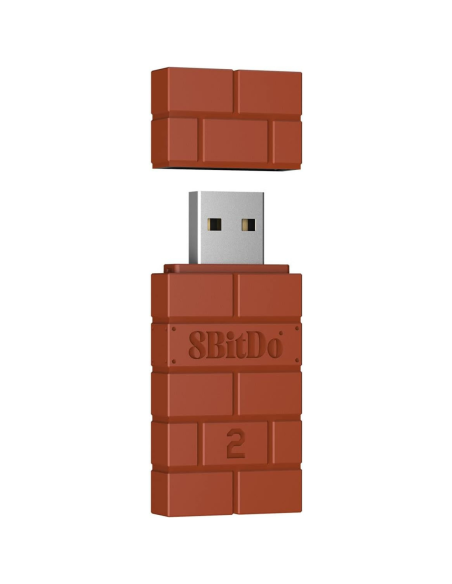 8BitDo Wireless Adapter 2 - Adaptador USB para mandos Bluetooth - Imagen 1
