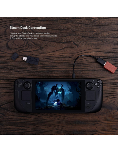 8BitDo Wireless Adapter 2 - Adaptador USB para mandos Bluetooth - Imagen 5
