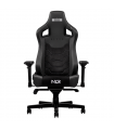 Elite Chair Black Leather & Suede Edition - Silla Gaming Premium Cuero y Ante