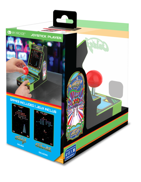 Joystick Player Galaga | Arcade portátil retro | My Arcade - Imagen 2