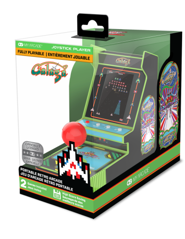 Joystick Player Galaga | Arcade portátil retro | My Arcade - Imagen 1