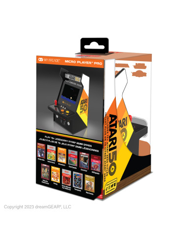 Micro Player Pro Atari - Retro Arcade Portátil (100 Juegos) - Imagen 2