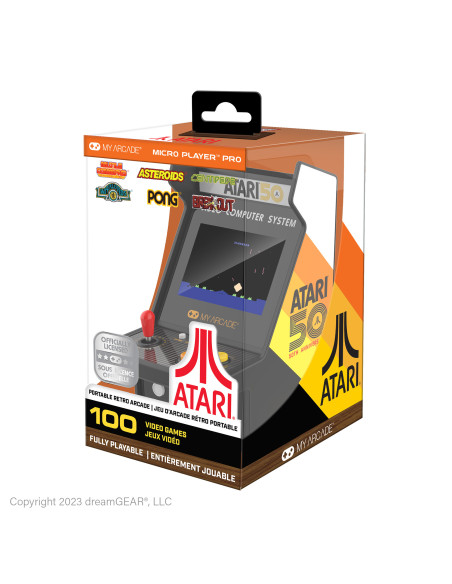 Micro Player Pro Atari - Retro Arcade Portátil (100 Juegos) - Imagen 1