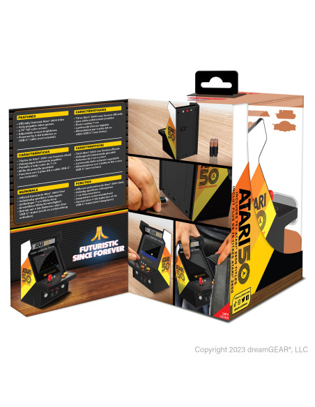 Micro Player Pro Atari - Retro Arcade Portátil (100 Juegos) - Imagen 3