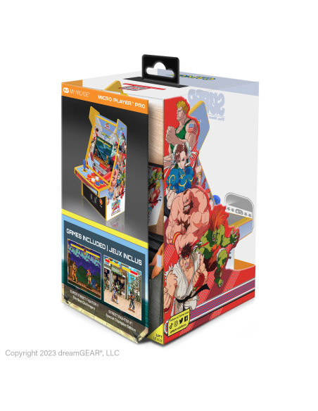 Micro Player Pro Super Street Fighter II - Retro Arcade Portátil - Imagen 2