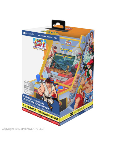 Micro Player Pro Super Street Fighter II - Retro Arcade Portátil - Imagen 1