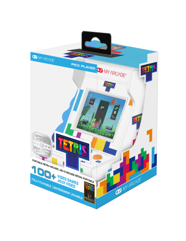 Pico Player Tetris | Arcade portátil retro | My Arcade - Imagen 1