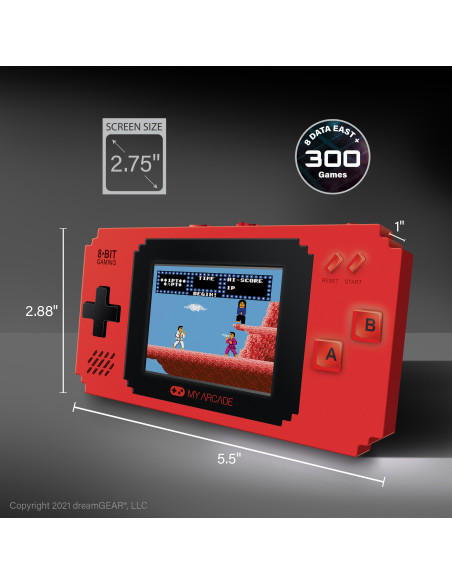 Pixel Player  Consola Retro Portátil (308 Juegos) - Imagen 4