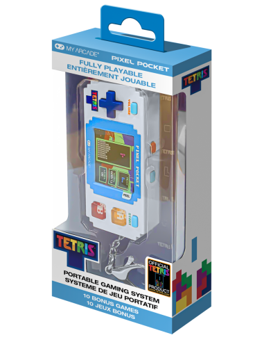 Pixel Pocket Tetris Mini - Consola Retro Portátil - Imagen 1