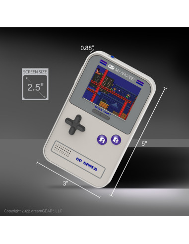 GO GAMER CLASSIC (300 GAMES IN 1) (GRAY & PURPLE) - Imagen 4