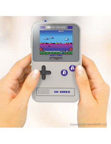 GO GAMER CLASSIC (300 GAMES IN 1) (GRAY & PURPLE) - Imagen 5