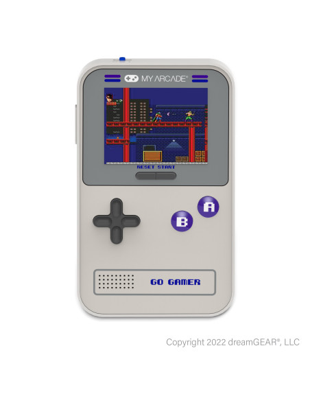 GO GAMER CLASSIC (300 GAMES IN 1) (GRAY & PURPLE) - Imagen 8