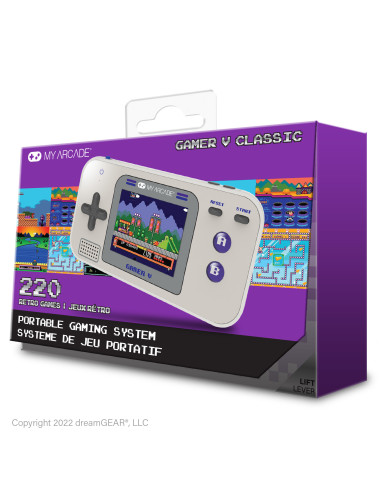 Gamer V Classic | Consola Retro Portátil (220 Juegos) - Imagen 2