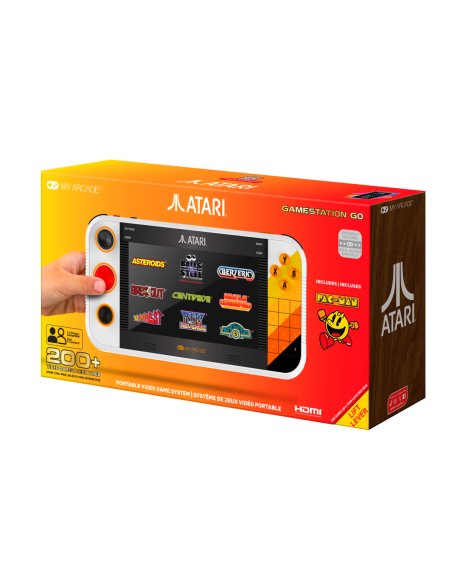 Gamestation Go Atari | Consola Retro Portátil (200+ Juegos) - Imagen 1