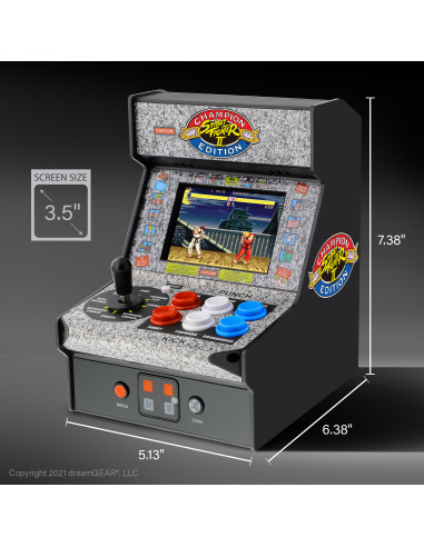 Micro Player Street Fighter II CE | Arcade portátil retro | My Arcade - Imagen 10
