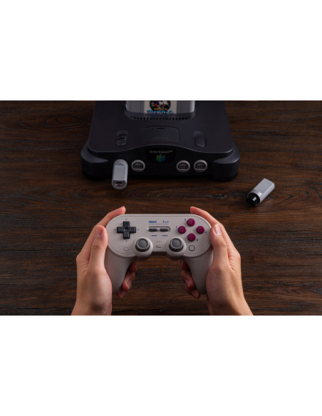 8BitDo Retro Receiver N64 – Adaptador Bluetooth para mandos modernos - Imagen 13