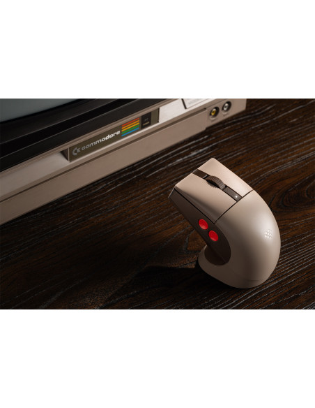 8BitDo Retro R8 Mouse C64 – Ratón inalámbrico gaming con sensor PAW 3395 - Imagen 15