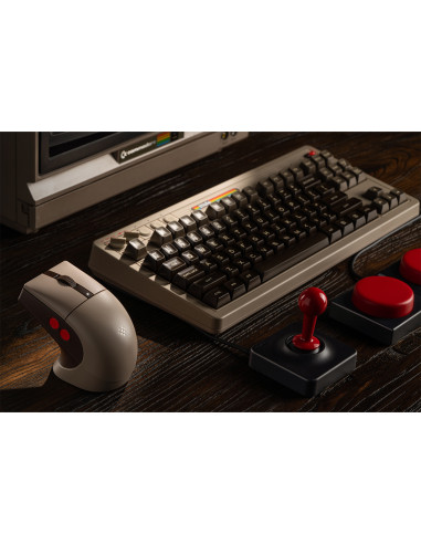 8BitDo Retro R8 Mouse C64 – Ratón inalámbrico gaming con sensor PAW 3395 - Imagen 17
