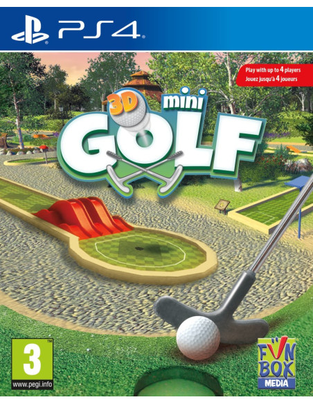 3D MiniGolf PS4  Juego de minigolf con 54 hoyos y multijugador - Imagen 1