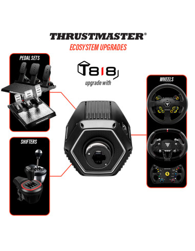 Thrustmaster T818 Black Edition – Base Direct Drive 10Nm simracing - Imagen 8