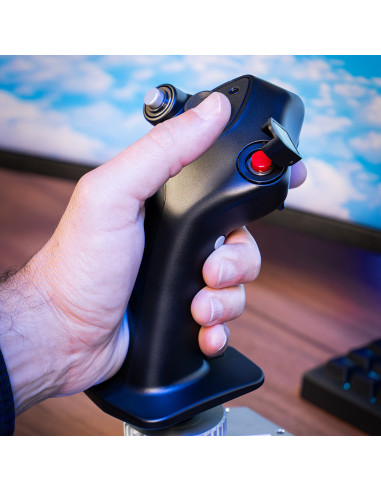 ▷ Thrustmaster Airbus Add-On Grip A300 & A400M | Empuñadura Oficial Airbus - Imagen 12