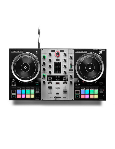 Hercules DJControl Inpulse 500 Silver Edition | Controladora DJ Pro - Imagen 1